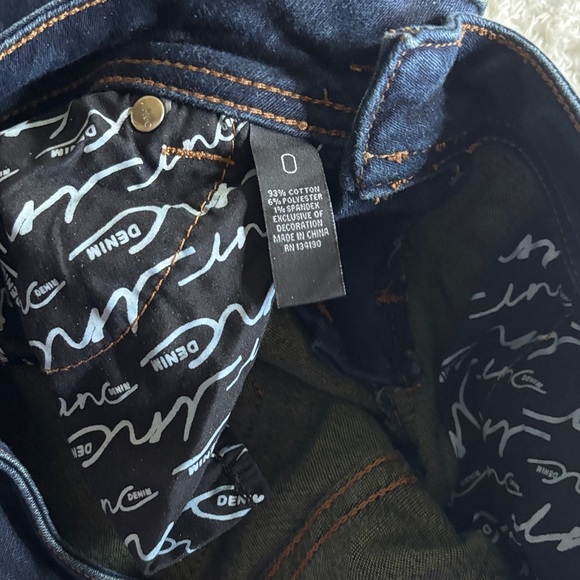 INC International Concepts Dark Blue Women's Skinny Jeans - Picture 4 of 4